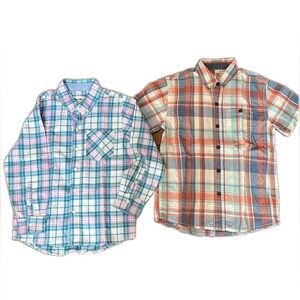 Boundless BeetleEthread and Route66 Size 6T buttons down boys Shirt